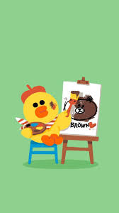 Come and meet brown, cony, choco, sally and. Sally Line Friends Wallpaper