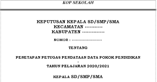 We did not find results for: Contoh Sk Operator Dapodik Tahun Pelajaran 2020 2021 Buka Info
