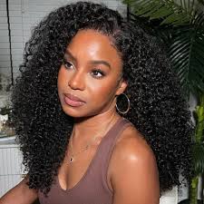 Talktohair Kinky Curly Lace Front 4X6 Wear And Go Glueless Wig Human H