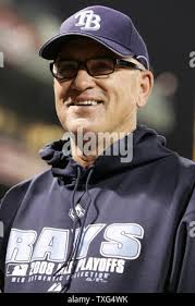 Boston Red Sox manager Joe Morgan shows umpire Terry Cooney where he thinks  the zone is after Cooney ejected pitcher Roger Clemens in second inning of  Game 4 of the American League