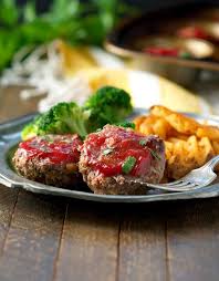 Place mixture into a loaf pan or shape into a loaf. Healthy Mini Meatloaf The Seasoned Mom