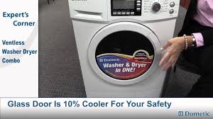 Stackable compact washer with ventless dryer. Expert S Corner Dometic Ventless Washer Dryer Combo Youtube