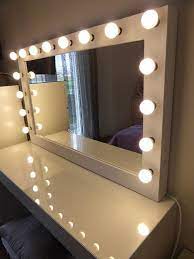 So happy to share this simple diy how to make hollywood vanity mirror ikea is the best you can get anything in. Super Sale Xxl Vanity Mirror 43x27 Hollywood Etsy Diy Vanity Mirror Hollywood Vanity Mirror Hollywood Lighted Vanity Mirror