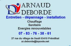 SARL Arnaud Deborde - plombier Montluçon