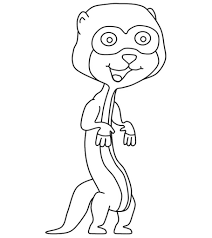 A huge collection of avengers coloring pages for children and adults. Top 10 Meerkat Coloring Pages