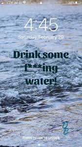Recommended wind unlocking method that will not affect your phone . Censored Phone Screen Wallpaper Drink Some Water Censored Version Megan Daly Physical Therapist Health Coach