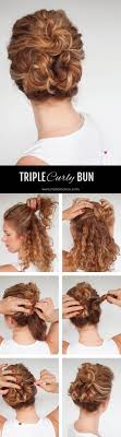 Throwing your hair into a topknot is quick and easy, making it a flawless look for a carefree day at the beach. 22 Hairstyles To Tame Frizzy Or Curly Hair Stay At Home Mum