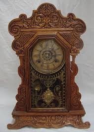 Oak Waterbury Kitchen Clock Lot 38 Clock Vintage Clock Antique Clocks