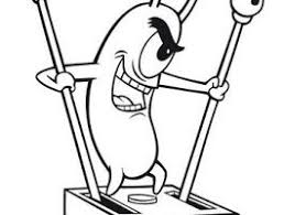 Spongebob Squarepants Plankton Coloring Pages
