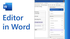 Here's how to edit a word document online for free in ten seconds! How To Use Editor In Microsoft Word Your Intelligent Writing Assistant Youtube