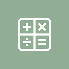 Light Green Icon Calculator Light App Iphone App Design Ios Icon