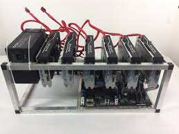 A quick video showing you how i have cheaply setup my mining rig for 2018, i have used a cheap wooden frame from b and q totalling £13, this also has room for another 6 gpu. Crypto Currency Mining Rig 6 X Rx480 8gb Ethereum 175 Mh S Zcash 1800 Sols S What Is Bitcoin Mining Bitcoin Mining Bitcoin Mining Hardware