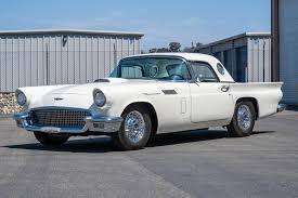 Image result for Colonial White 1957 Thunderbird