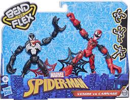 Cletus kasady is a deeply disturbed individual with a dark past. Spiderman Bend And Flex Venom Vs Carnage Wholesale
