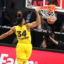 That's why his name fits him perfectly. Giannis Antetokounmpo Couldn T Miss At The All Star Game The New York Times