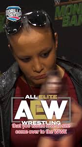 Shayna Baszler’s open challenge to the females of AEW! 😳😳 #wwe #aew  #shaynabaszler #saraya #summerslam #tonistorm #brittbaker #smackdown  #rondarousey