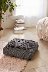 Lua Textured Floor Pillow Floor Pillows Large Floor Pillows Pillow Texture