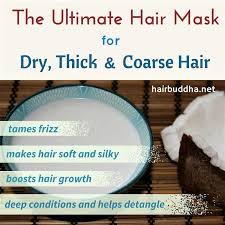 Healthy coarse hair is the strongest of all hair types. Hair Mask For Dry Thick Coarse Hair