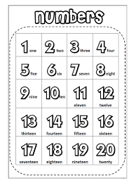 exact who is number 1 in the chart preschool number chart