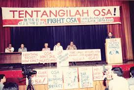 Are there any media freedom laws in malaysia? Abolish The Osa Enact Freedom Of Information Act In Its Place Aliran