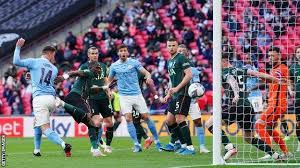Man city and tottenham will each have 2,000 fans cheering them on as they aim to win the domestic season's first major trophy on sunday april 25. Carabao Cup Final Manchester City 1 0 Tottenham Hotspur Aymeric Laporte Heads Winner Bbc Sport