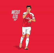 Arsenal Bola Kaki Kartun