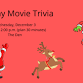 Holiday Movie Trivia event in Wausau, WI