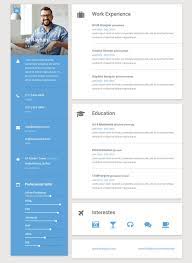 In terms of design and appearance, it is super clean and minimal with a focus on readability. 55 Best Html Resume Cv Vcard Templates 2021 Freshdesignweb