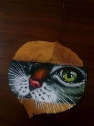 Yaprak Zer Ne Guaj Boya Painting Leaves