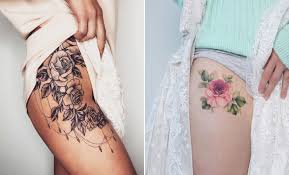 60+ examples of thigh tattoo ideas (flowers. 23 Best Rose Thigh Tattoo Ideas For Women Stayglam