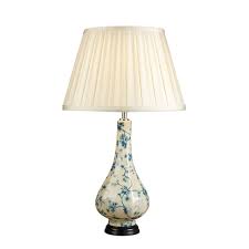 Disc Lui S Collection Teal Leaves Table Lamp Base Only Moonlight Design The best table lamps add light and life to your rooms.