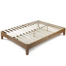 The gorgeous and modern design of the pallet wood really make your chic decor feel elevated and its staining in white. Make Platform Bed Pallets The Dedicated House