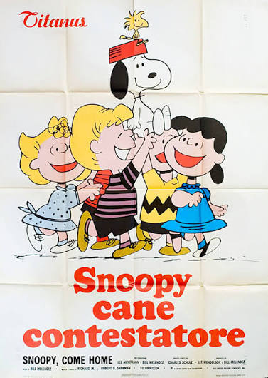 Snoopy, Come Home! Original 1972 Italian Due Foglio Movie Poster -  Posteritati Movie Poster Gallery