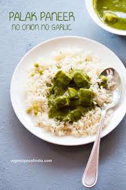 Palak Paneer Recipe With Step By Step Photos Tasty Palak Paneer Recipe Made Without Onion And Garlic Since Its Navratr Paneer Recipes Paneer Jain Recipes