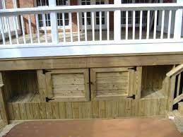 Maybe you would like to learn more about one of these? 13 Skirting Ideas Under Deck Storage Deck Skirting Remodeling Mobile Homes