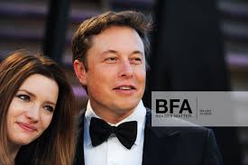 Talulah Riley, Elon Musk at VANITY FAIR OSCAR PARTY 2014