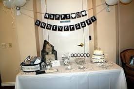 Nener S Creations Happy Anniversary 25th Anniversary Party 25th Wedding Anniversary Party Anniversary Parties