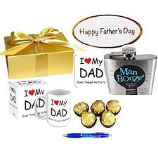 He, along with his life partner, is responsible for the upbringing of kids and gives them the confidence to move forward in life. Buy Premier Life Store Best Dad Present With Ferrero Rocher Mug Coaster And Hip Flask Online In Uae B01e4fevmy