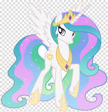 Unicorn Illustration Princess Celestia Princess Luna Twilight Sparkle Rainbow Dash Princess Cadance My Little Pony Transparent Background Png Clipart Hiclipart