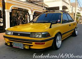 Total passenger volume (cubic feet). Parts 88 92 Toyota Corolla Ae90 Front End