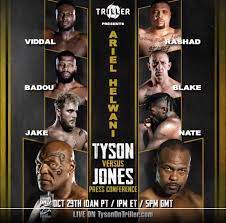 And how did tyson look? Breaking Press Conference Date For Mike Tyson Vs Roy Jones Jr Announced Essentiallysports
