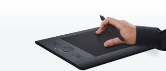 To save your sketch and start a new one, press the round button.the + led will change from blue to green. Intuos Pro Small Digital Tablet For Drawing On A Mac Wacom