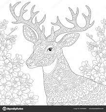 Touch device users, explore by touch or. Downloaden Zentangle Herten Rendieren Kleurplaat Stockillustratie Kleurrijke Tekeningen Dieren Kleurplaten Kleurplaten Voor Volwassenen