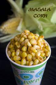 Masala Corn Recipe Sweet Corn Chaat Gospicy Recipe Masala Corn Sweet Corn Recipes Chaat
