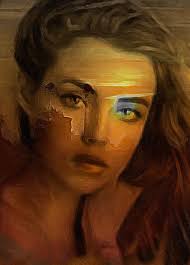 Sunrise in Beeston this morning. Double exposure photograph.