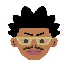 A little commission I did for @zackfox (aka @ebtdubois) roughly inspired by  a great self portrait he drew. Swipe to see it at his live show. , •, •, •,  •, •, #animation #motiongraphics #zackfox #3d ...