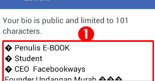 Baru 30 Foto Keren Buat Bio Fb 2 Cara Membuat Bio Fb Facebook Download 9 Cara Membuat Bio Instagram Menarik Keren 2018 Pali Di 2020 Tulisan Kata Kata Mutiara Teks