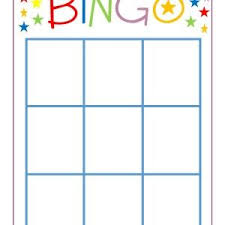 Family Game Night Bingo Bingo Card Template Math Bingo