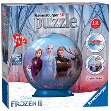 Maybe you would like to learn more about one of these? Ravensburger Disney Frozen 2 3d Jigsaw Puzzle Ball 72 Piece 11142 Ebay