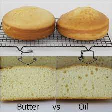 Butter Versus Oil A Comparison Using Betty Crocker Vanilla Cake Mix Baking Science Betty Crocker Cake Desserts